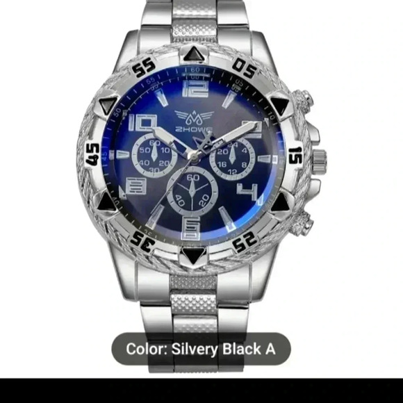 Other - 1pc Men's Watch, Large Dial Business Quartz Wrist Watch..NWT ..collectable choic